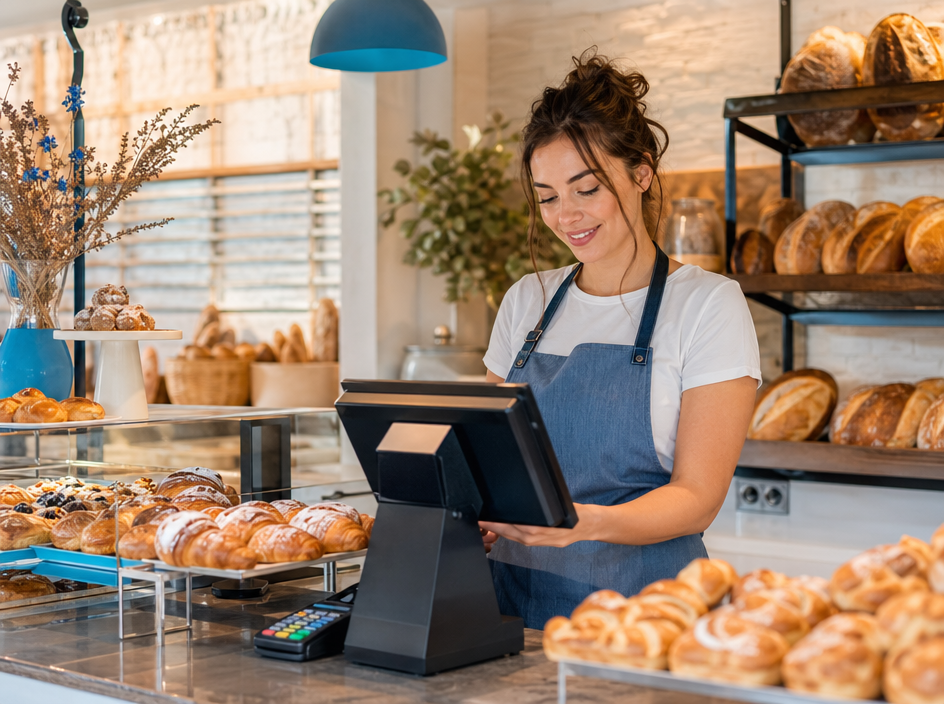 Caisse enregistreuse boulangerie patisserie