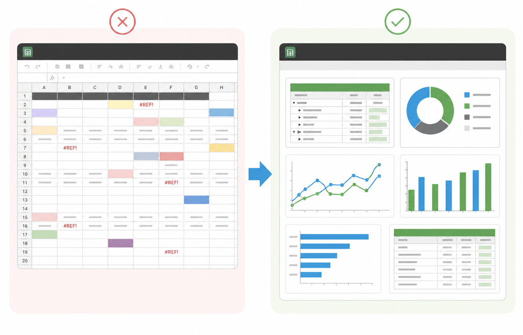 Gains productivite formation Excel