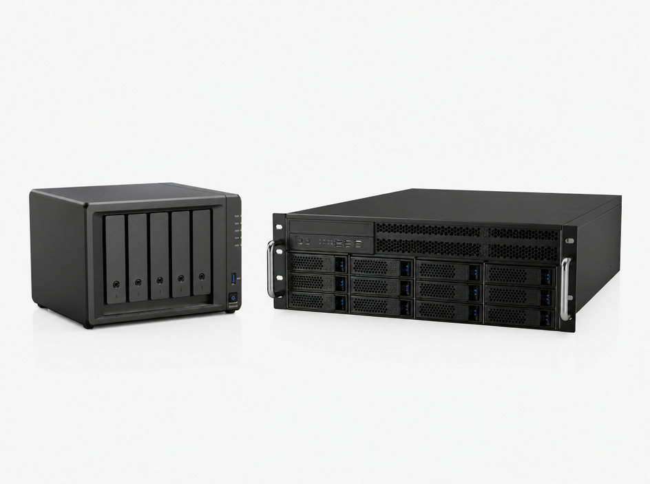 Serveur NAS et rack serveur professionnel